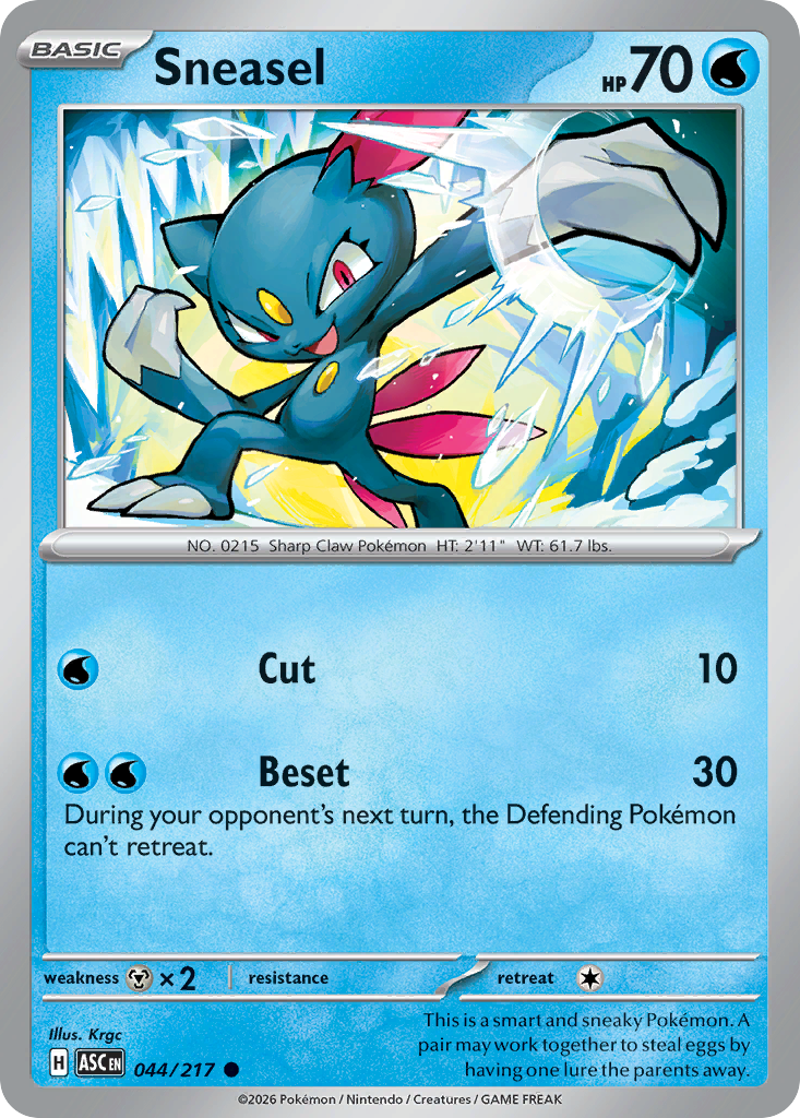 Sneasel · Ascended Heroes (ME2PT5) #44