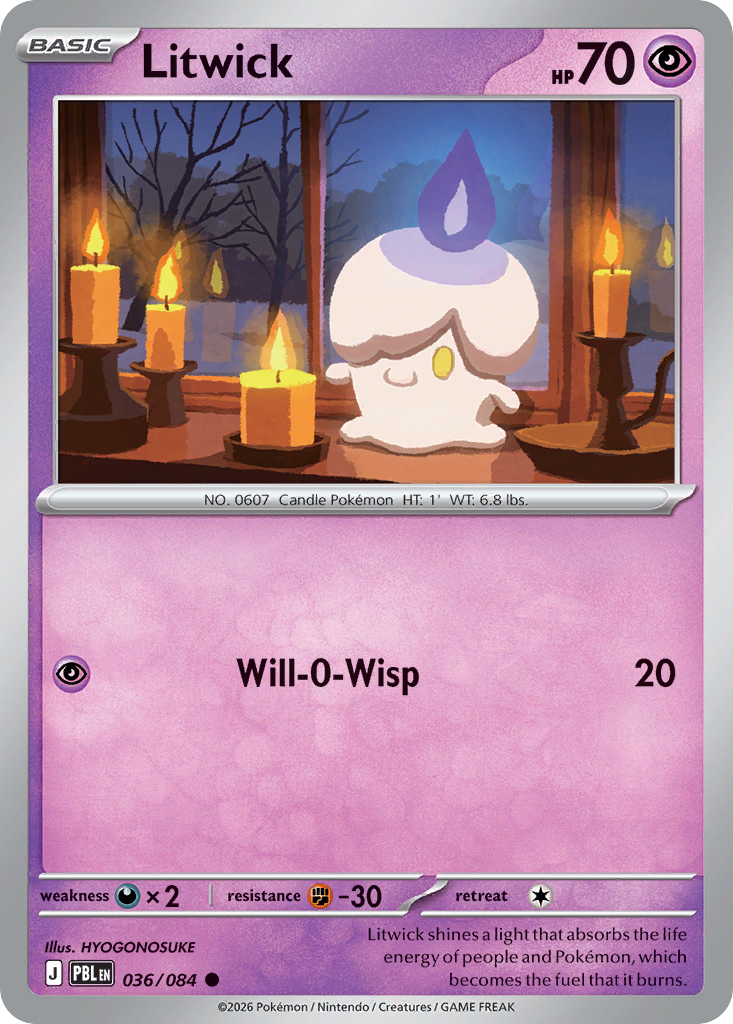 Litwick · Pitch Black (ME5) #36