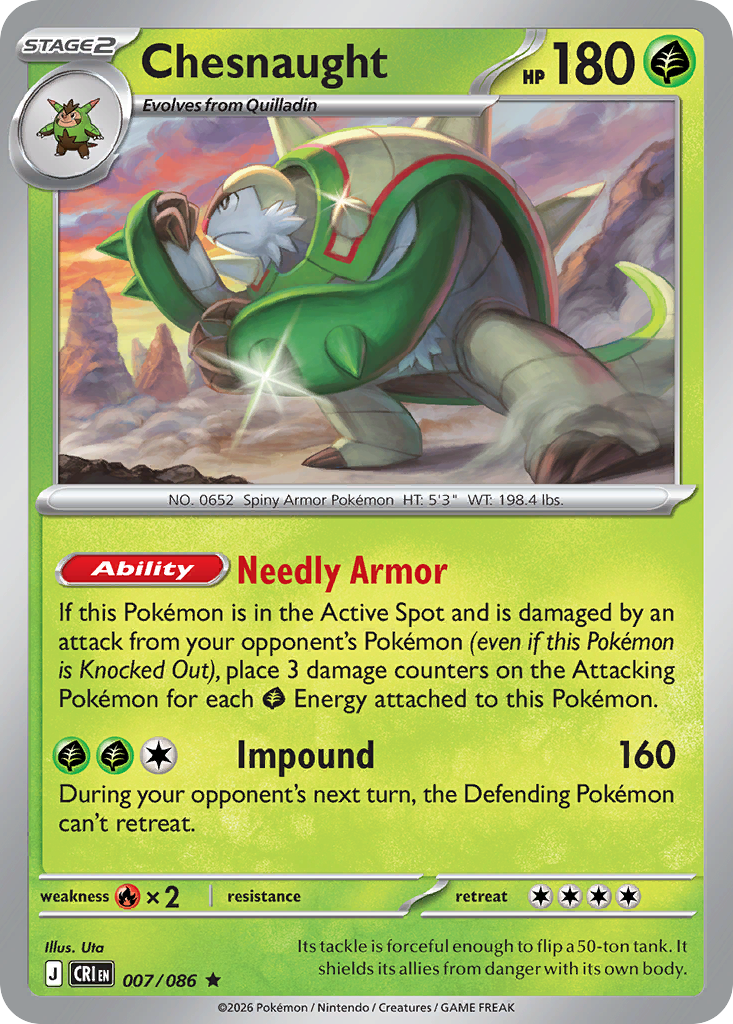 Chesnaught · Chaos Rising (ME4) #7