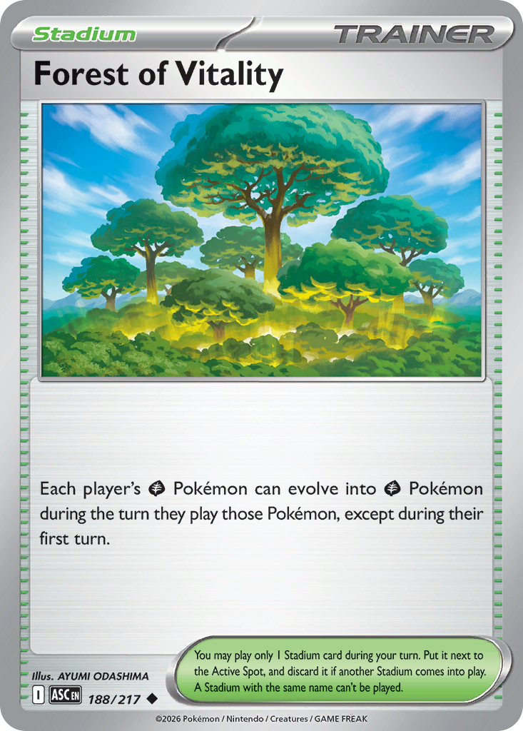 Forest of Vitality · Ascended Heroes (ME2PT5) #188