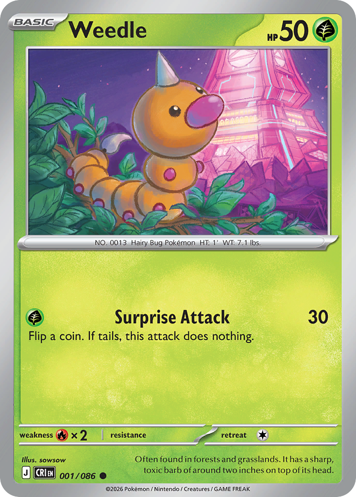Weedle · Chaos Rising (ME4) #1