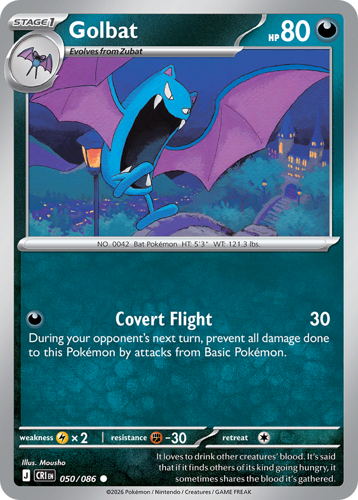 Golbat · Chaos Rising (ME4) #50