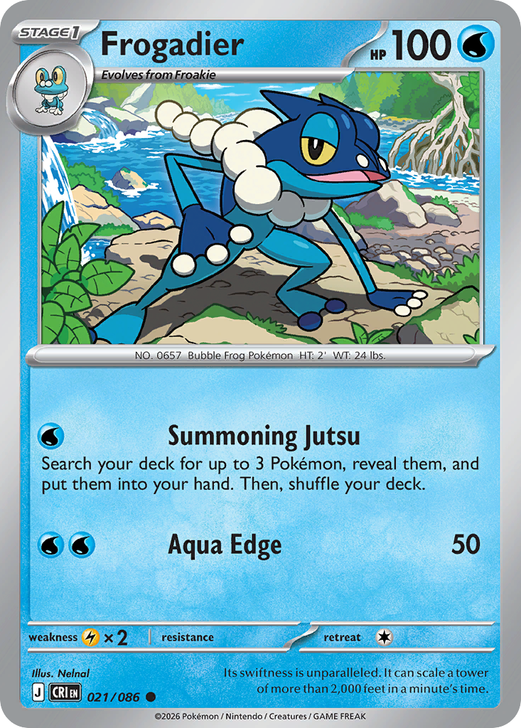 Frogadier · Chaos Rising (ME4) #21