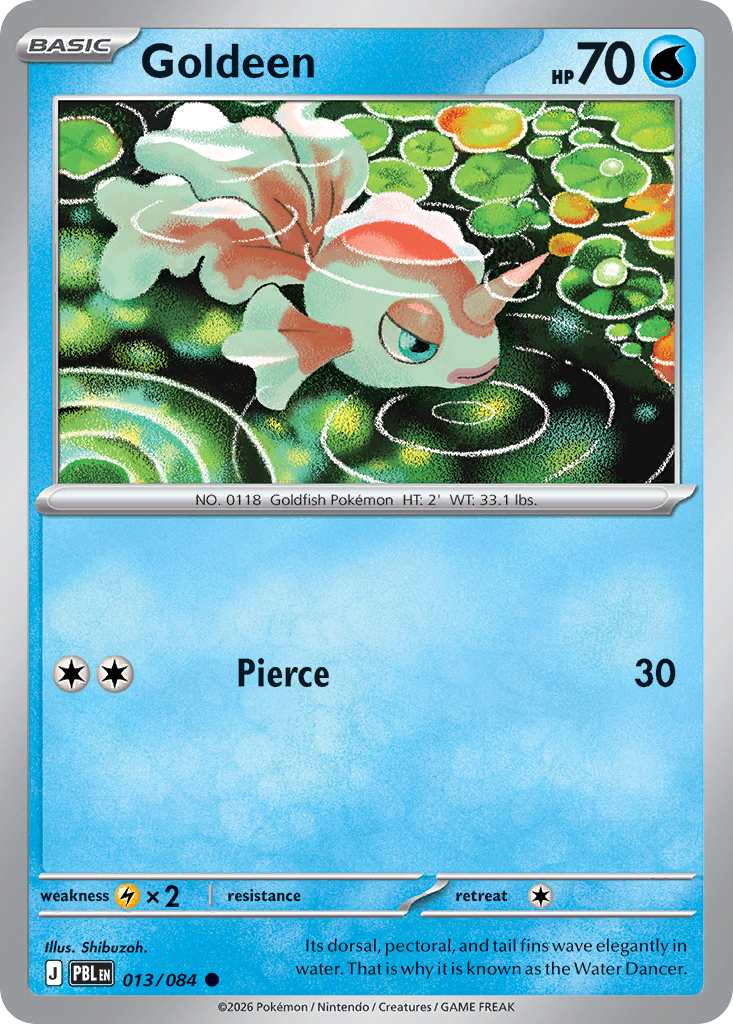 Goldeen · Pitch Black (ME5) #13