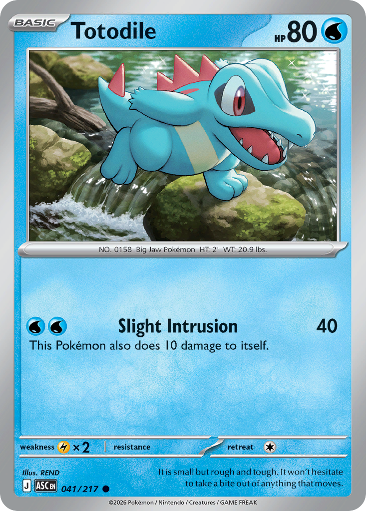 Totodile · Ascended Heroes (ME2PT5) #41