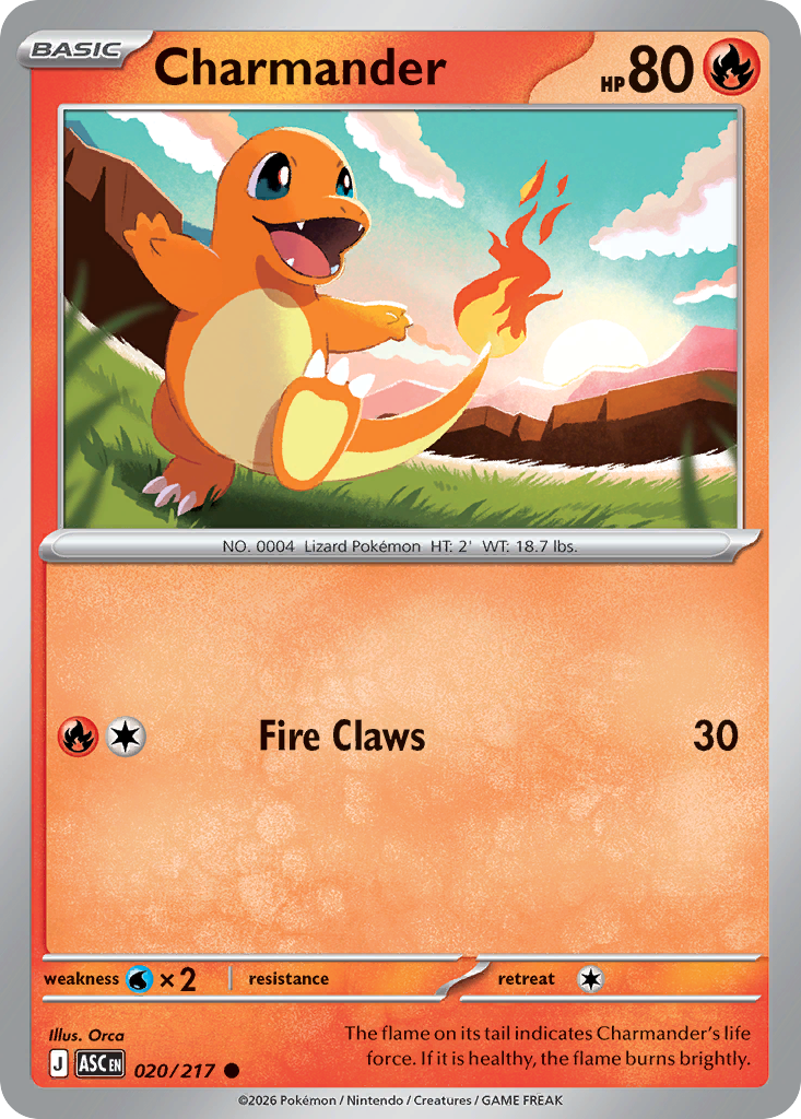 Charmander · Ascended Heroes (ME2PT5) #20