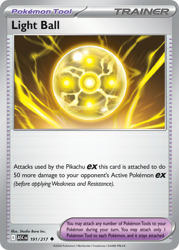 Light Ball · Ascended Heroes (ME2PT5) #191
