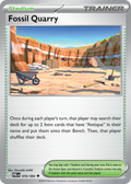 Fossil Quarry · Pitch Black (ME5) #76