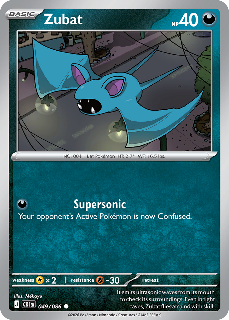 Zubat · Chaos Rising (ME4) #49