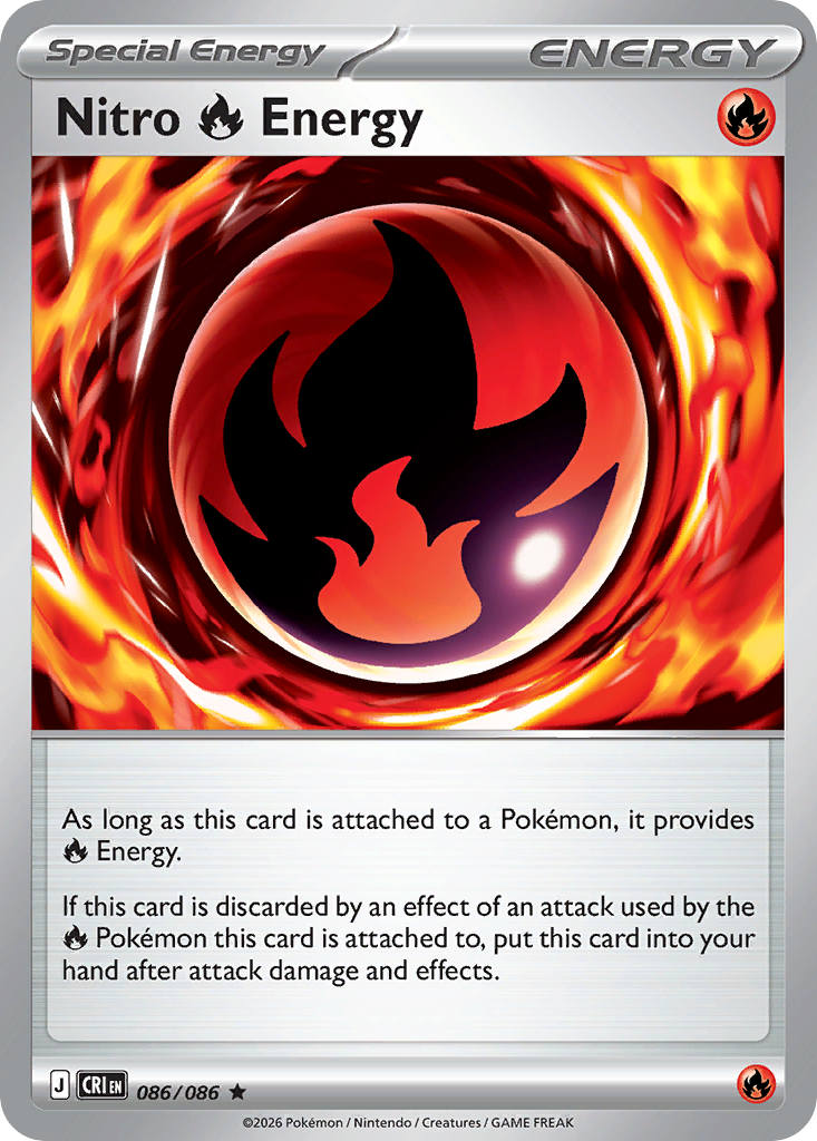 Nitro Fire Energy · Chaos Rising (ME4) #86