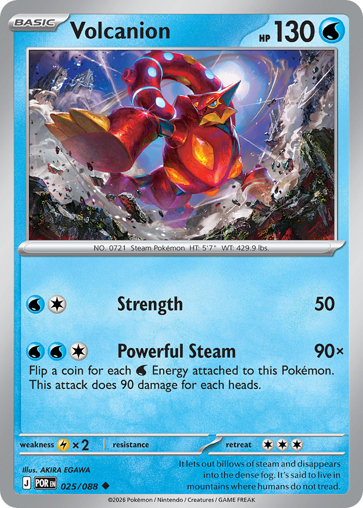 Volcanion · Perfect Order (ME3) #25