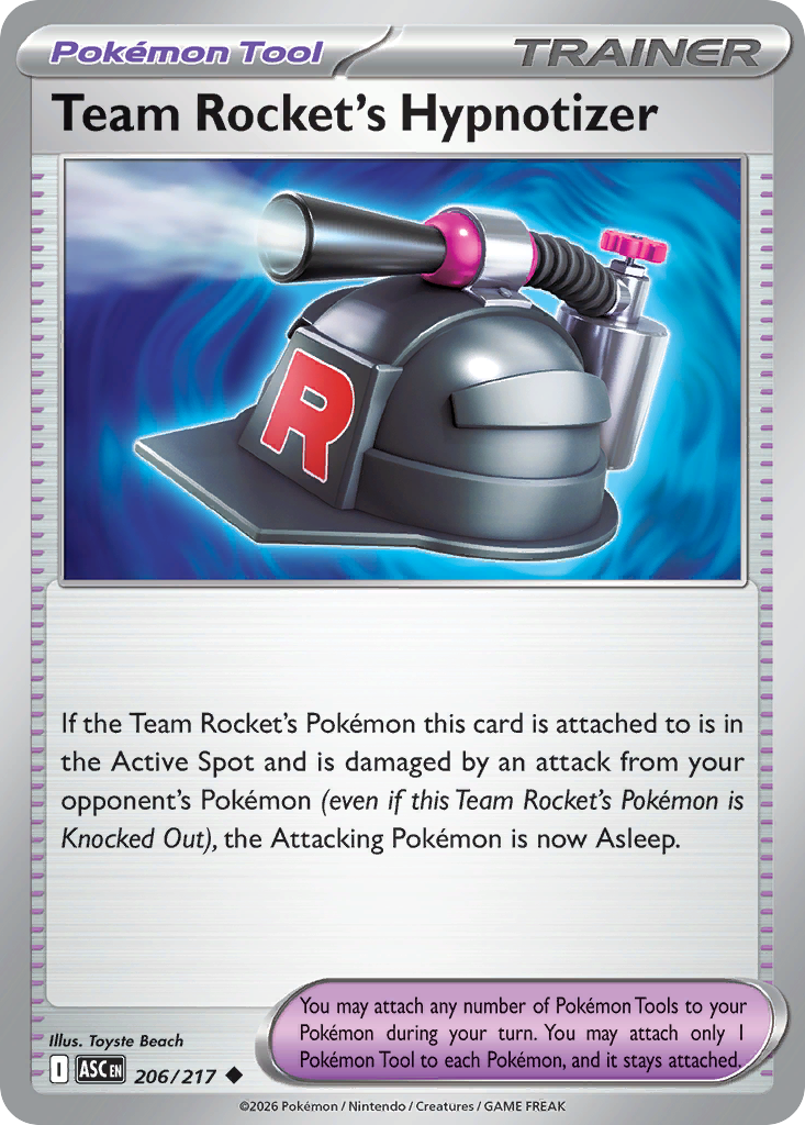 Team Rocket's Hypnotizer · Ascended Heroes (ME2PT5) #206