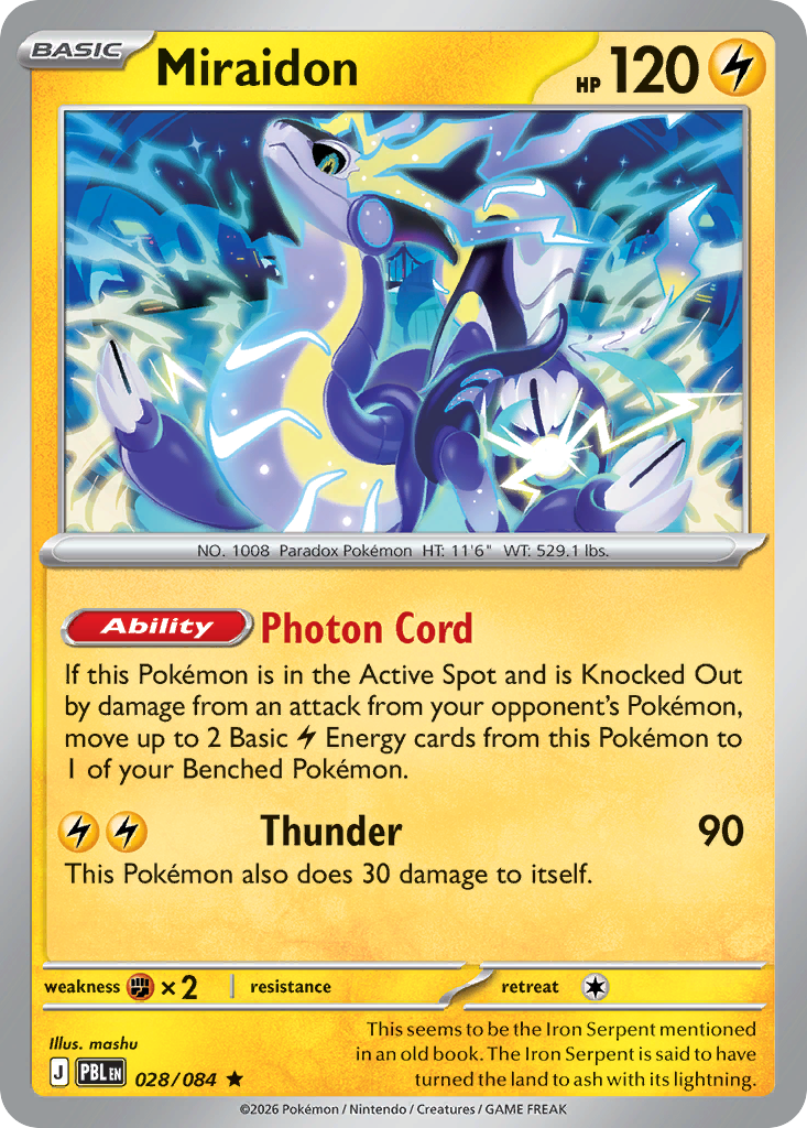 Miraidon · Pitch Black (ME5) #28
