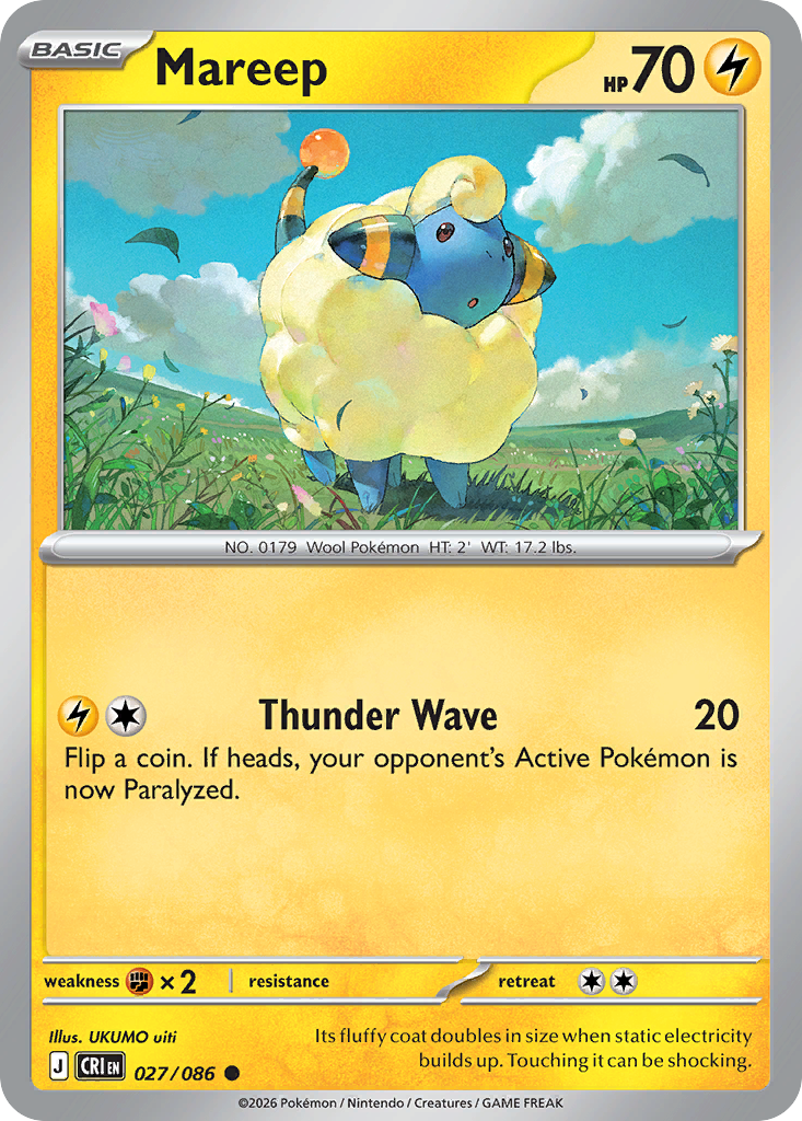 Mareep · Chaos Rising (ME4) #27